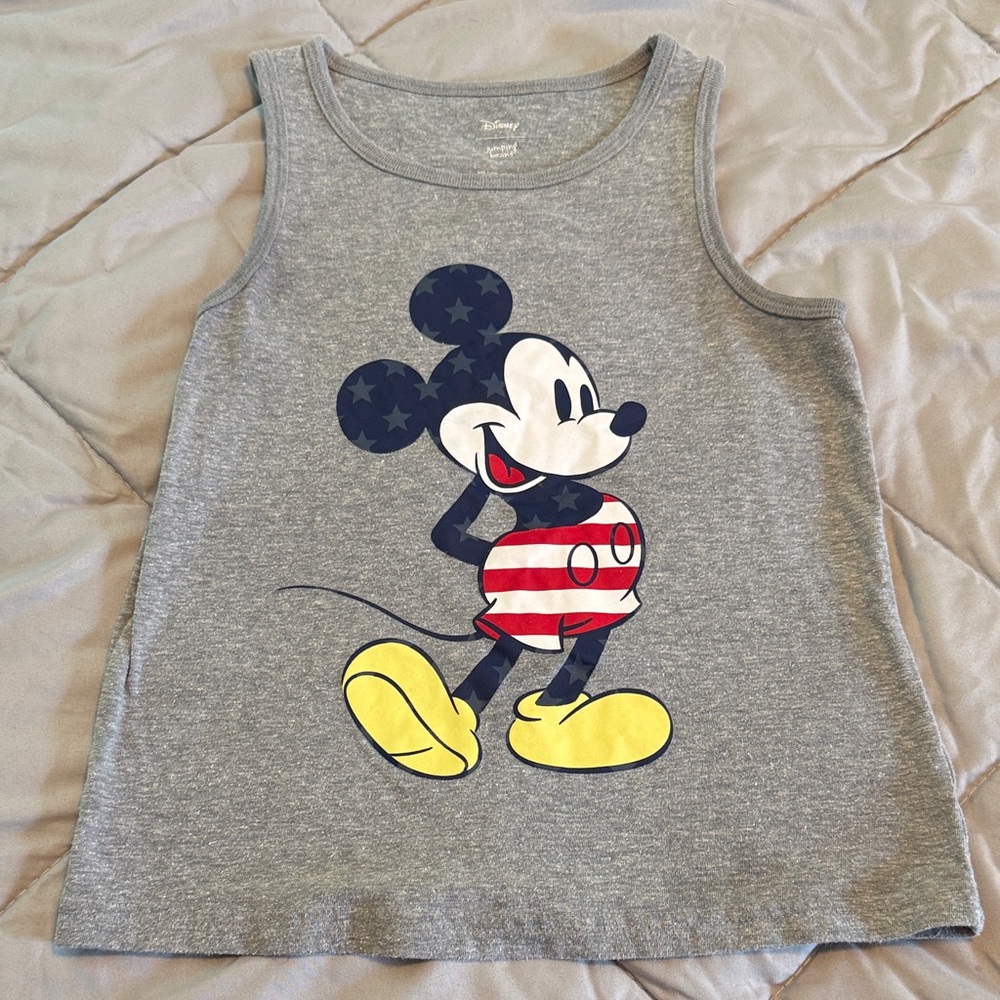Mickey Mouse star spangled tank top boys! Gently used but nice condition.
